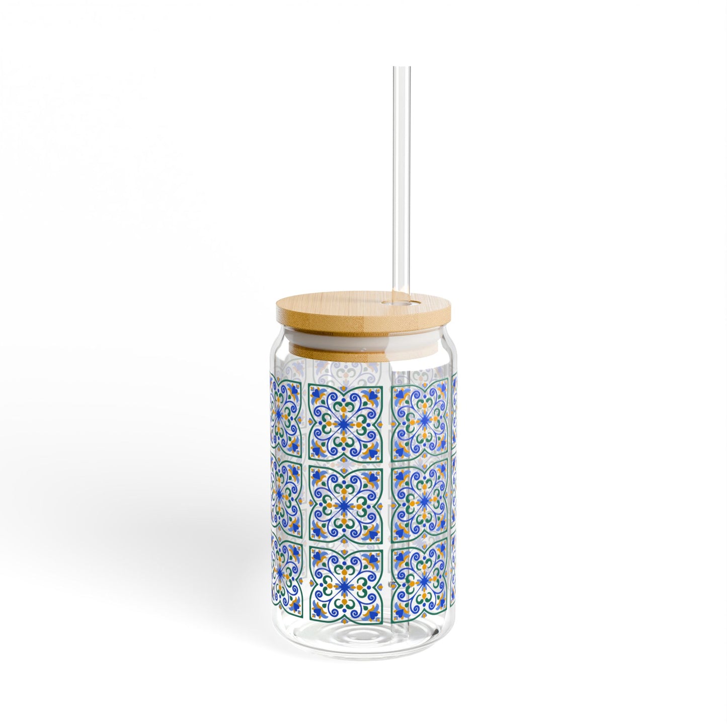 Mediterranean Mosaic™ Glass Can – Heritage Edition