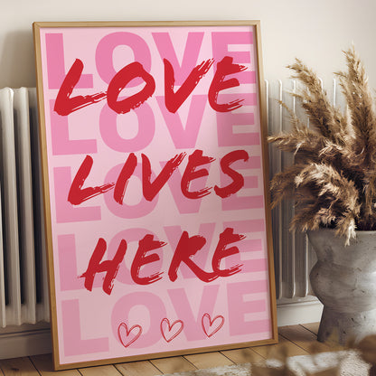 Love – Typography Art for Gifting