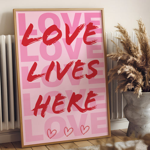Love – Typography Art for Gifting