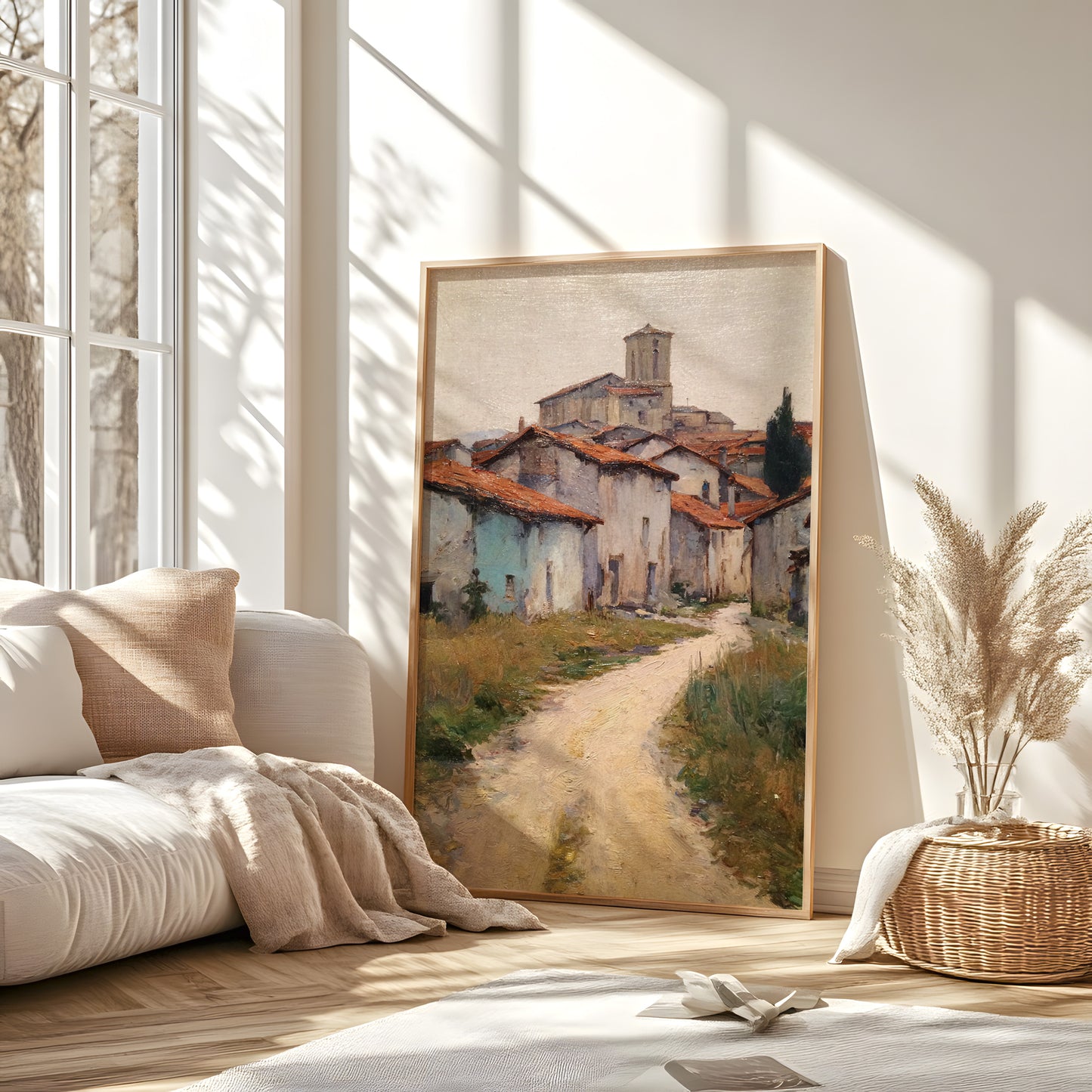 French Country Wildflower Landscape Print (Digital Download) 10