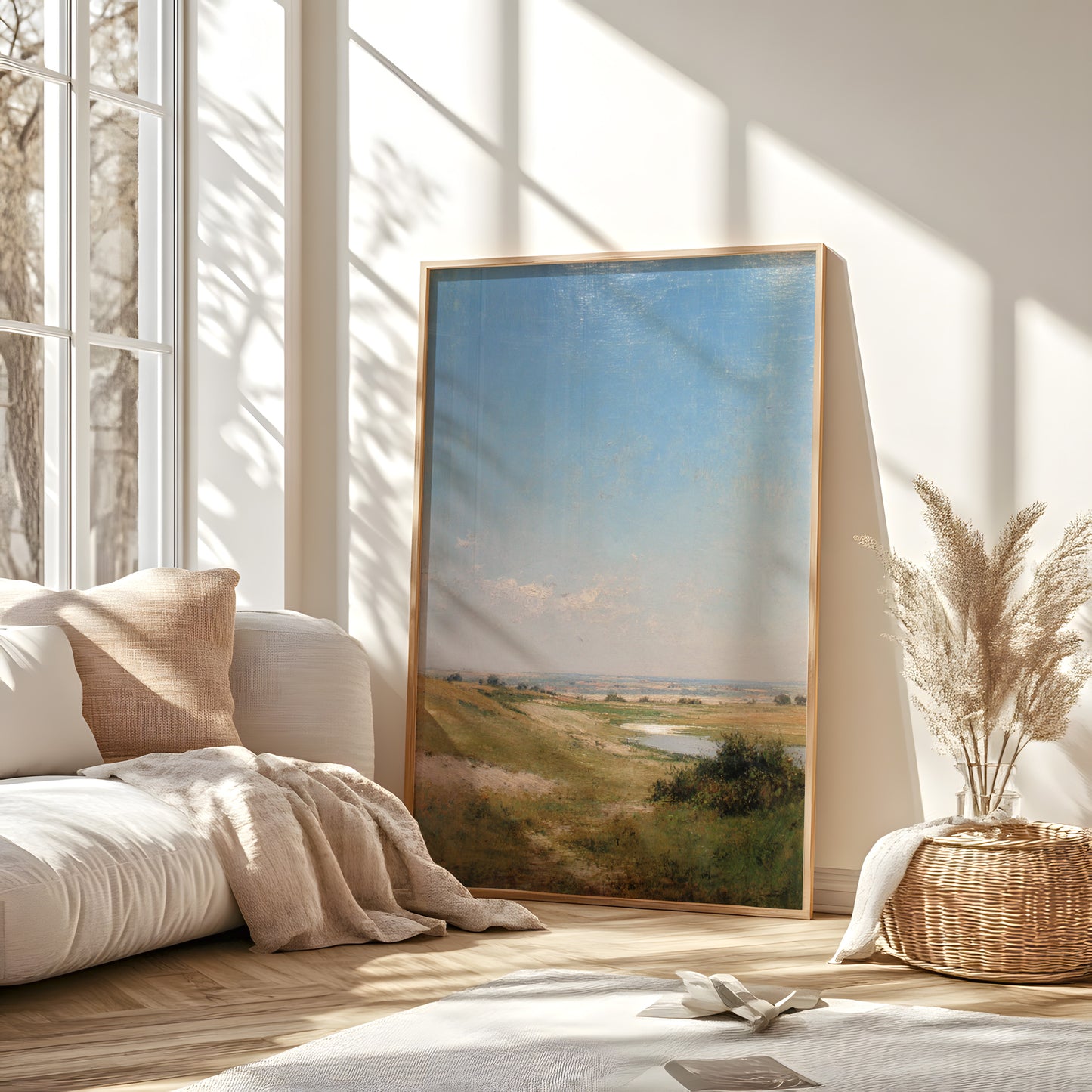 French Country Wildflower Landscape Print (Digital Download)  13