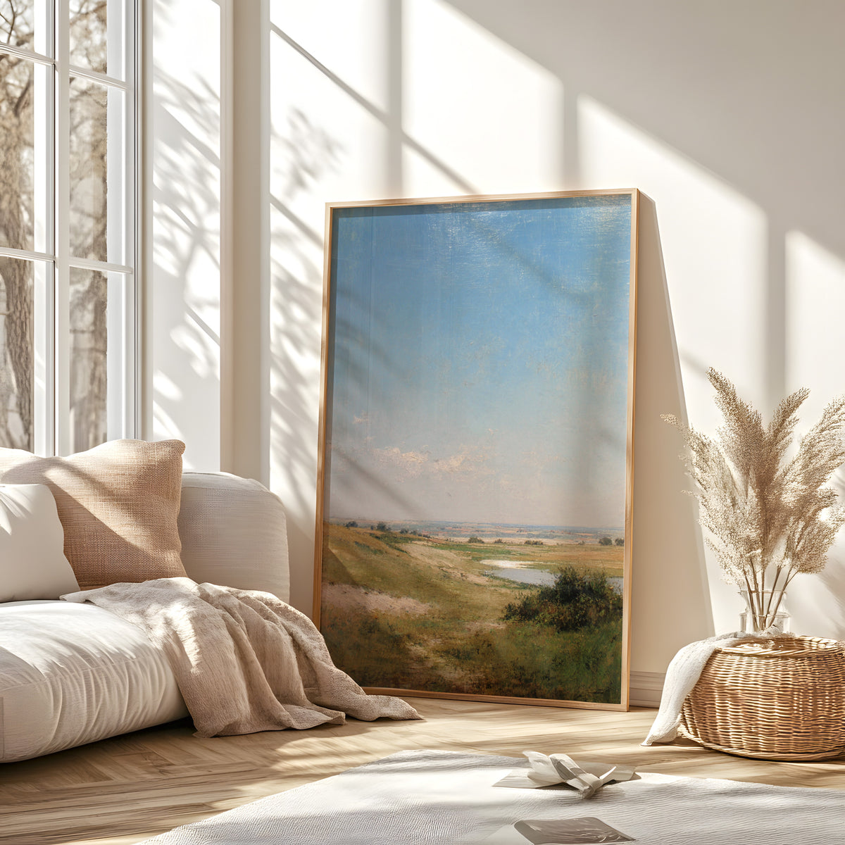 Serene Lake Landscape Print