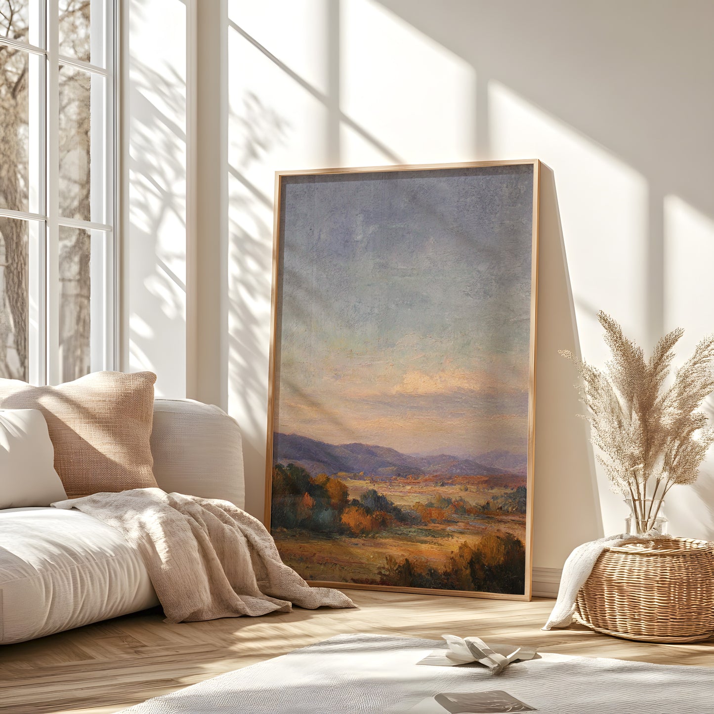 French Country Wildflower Landscape Print (Digital Download) 19