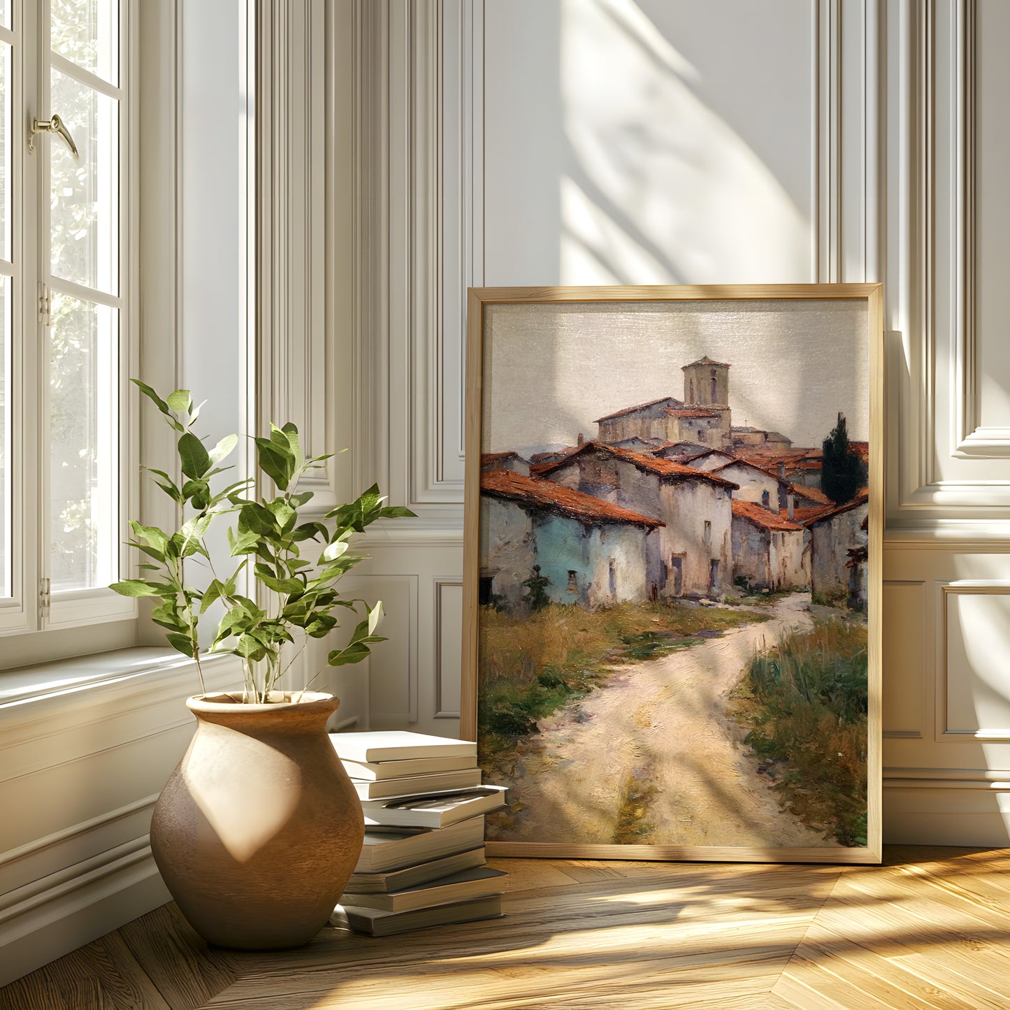 French Country Wildflower Landscape Print (Digital Download) 10
