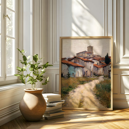 French Country Wildflower Landscape Print (Digital Download) 10