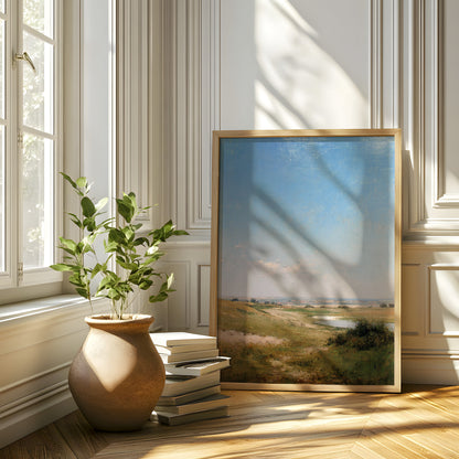 French Country Wildflower Landscape Print (Digital Download)  13