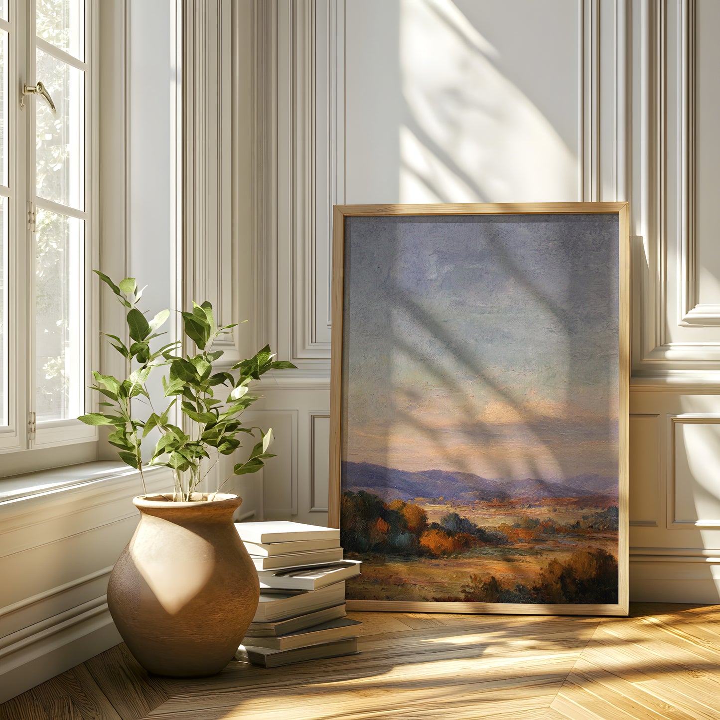 French Country Wildflower Landscape Print (Digital Download) 19