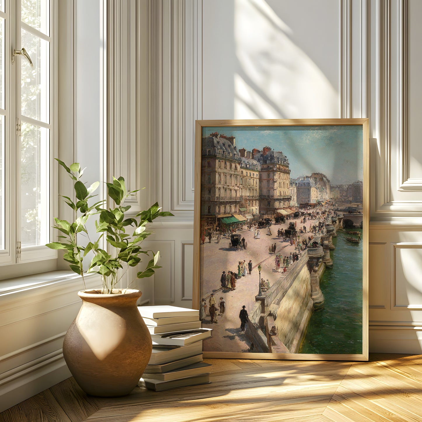 French Country Wildflower Landscape Print (Digital Download) 11