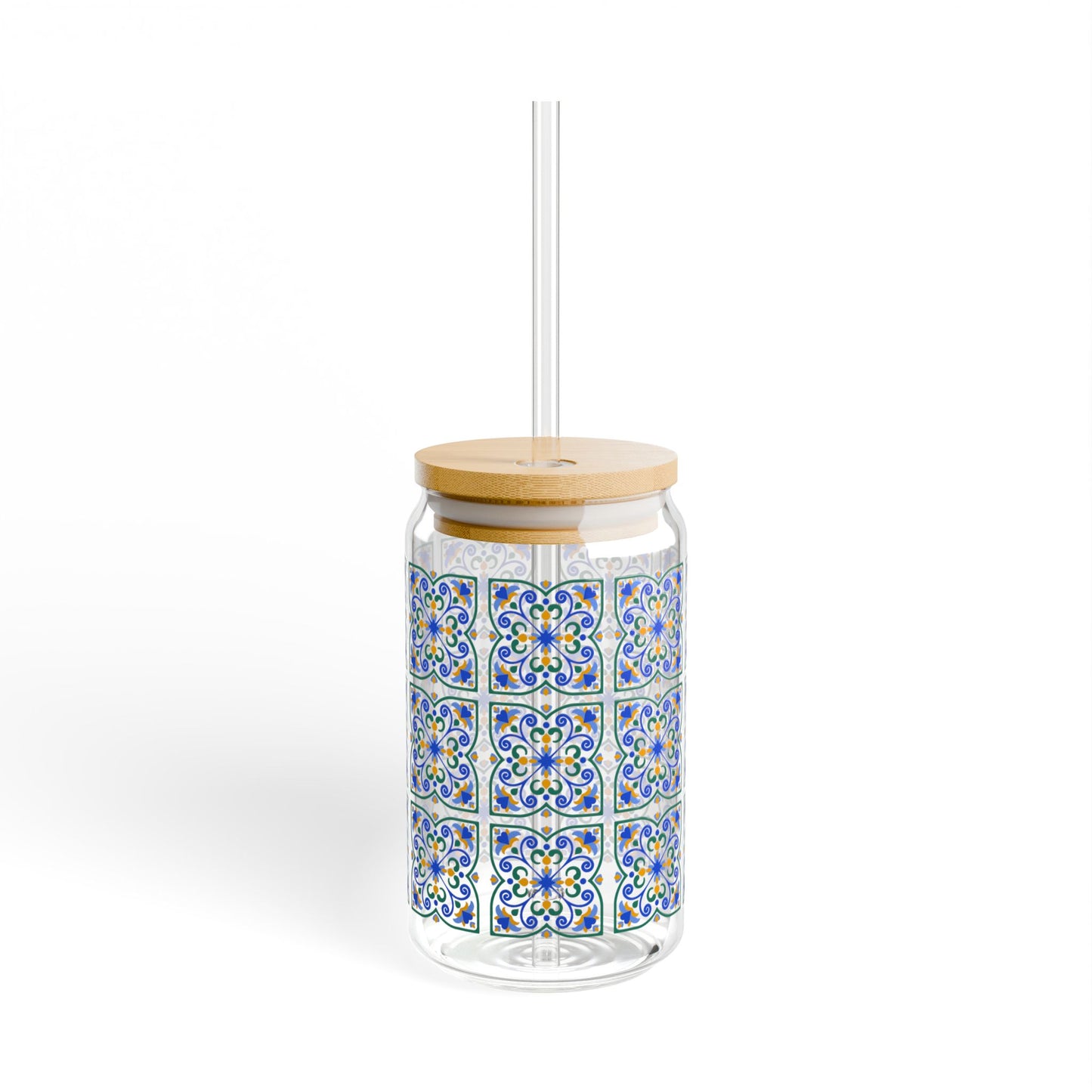 Mediterranean Mosaic™ Glass Can – Heritage Edition