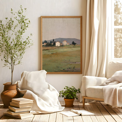 French Country Wildflower Landscape Print (Digital Download) 17