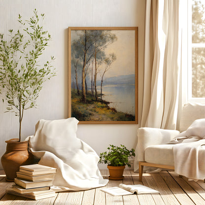 French Country Wildflower Landscape Print (Digital Download) 18