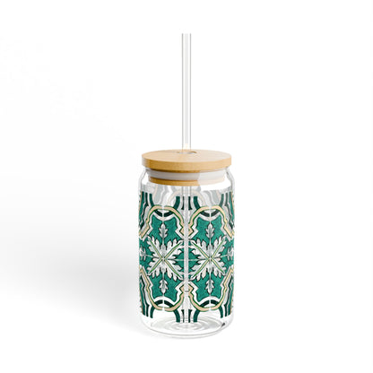 Green Moroccan Tile Pattern