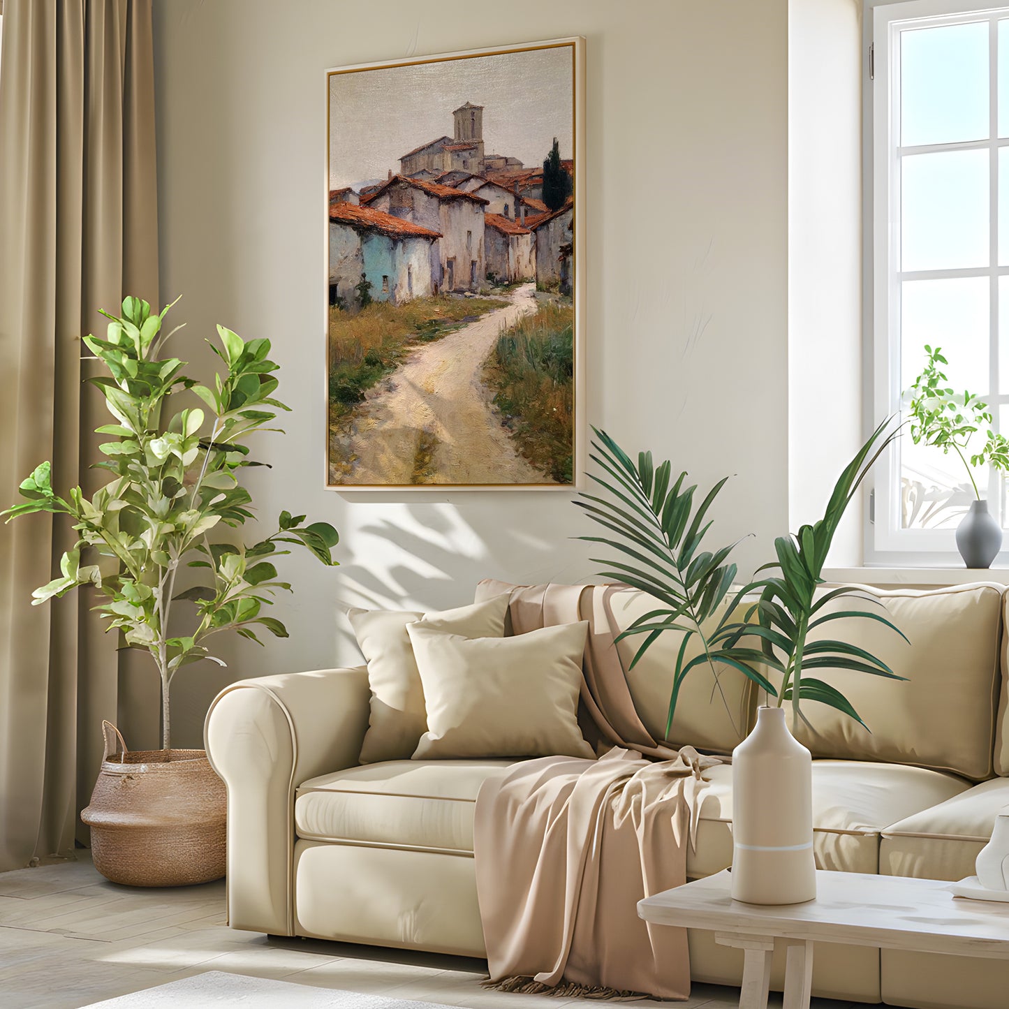 French Country Wildflower Landscape Print (Digital Download) 10