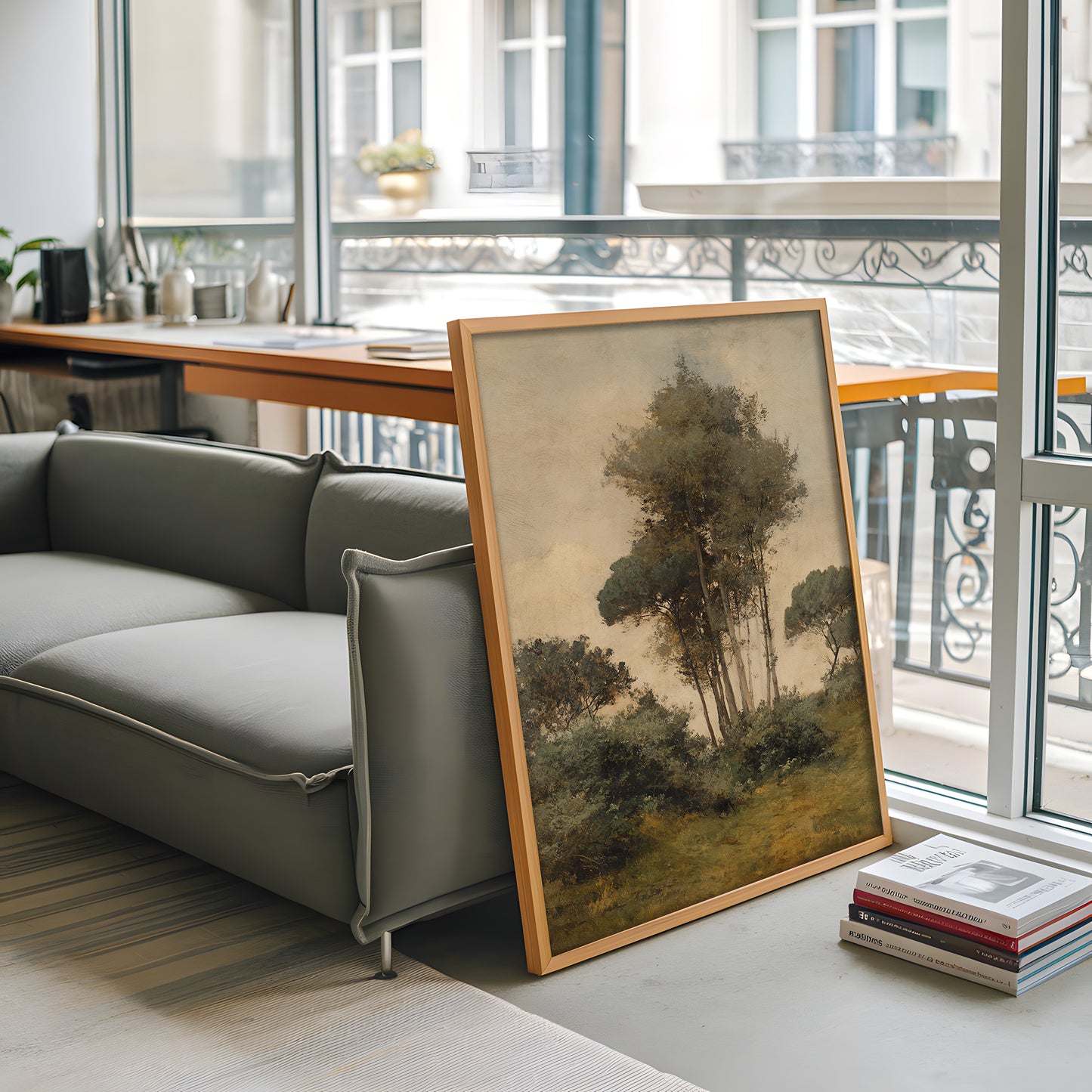 Countryside Tree Landscape Print – Quiet Grove