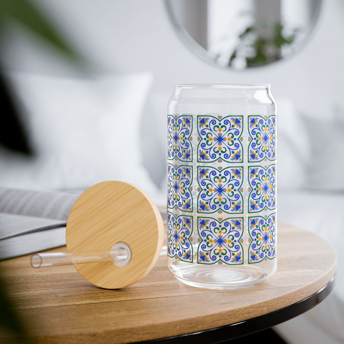Mediterranean Mosaic™ Glass Can – Heritage Edition