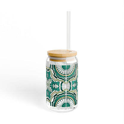 Green Moroccan Tile Pattern
