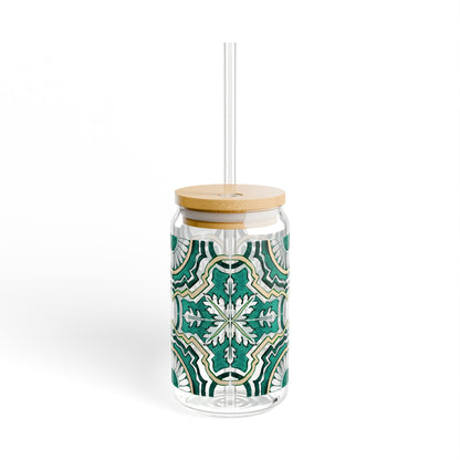 Green Moroccan Tile Pattern