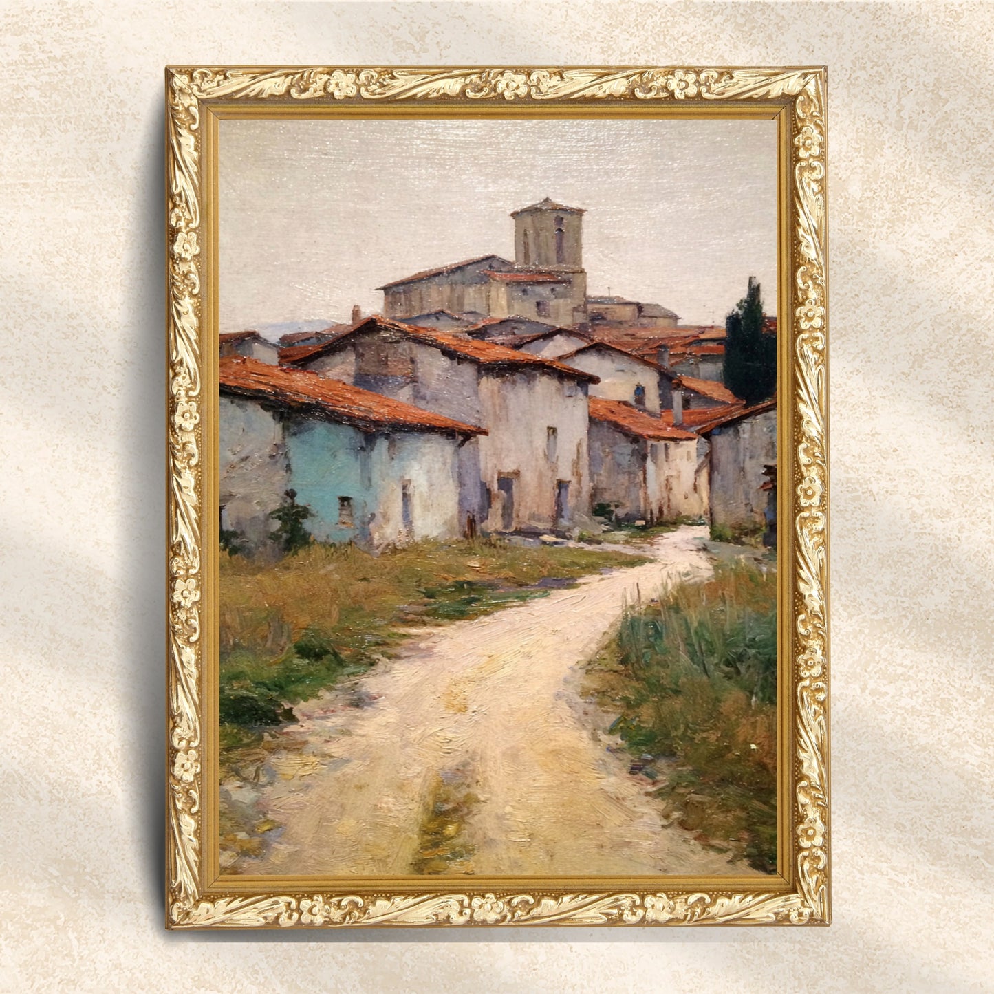 French Country Wildflower Landscape Print (Digital Download) 10