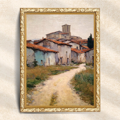 French Country Wildflower Landscape Print (Digital Download) 10