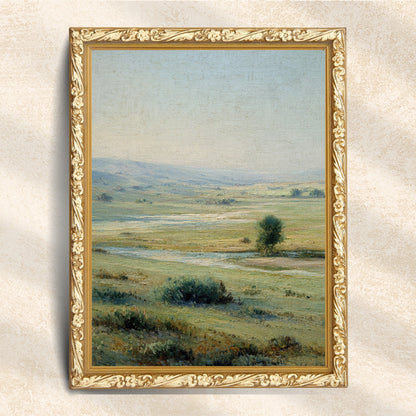 French Country Wildflower Landscape Print (Digital Download)  12