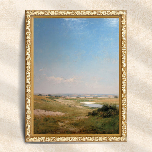 French Country Wildflower Landscape Print (Digital Download)  13
