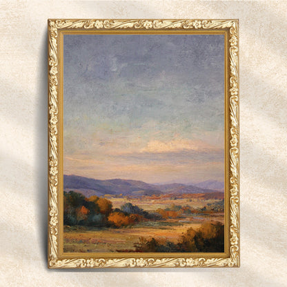 French Country Wildflower Landscape Print (Digital Download) 19