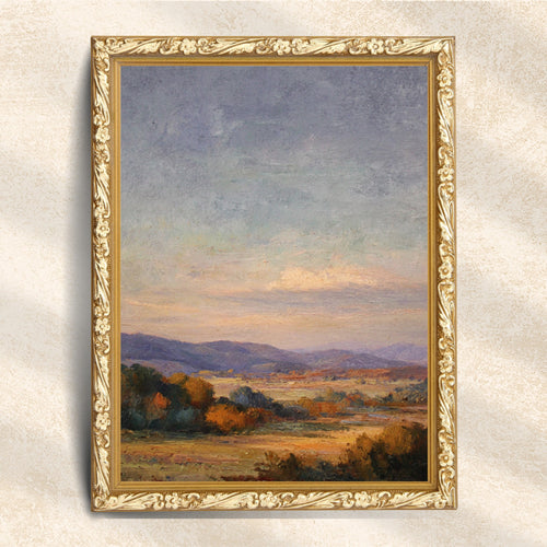 French Country Wildflower Landscape Print (Digital Download) 19