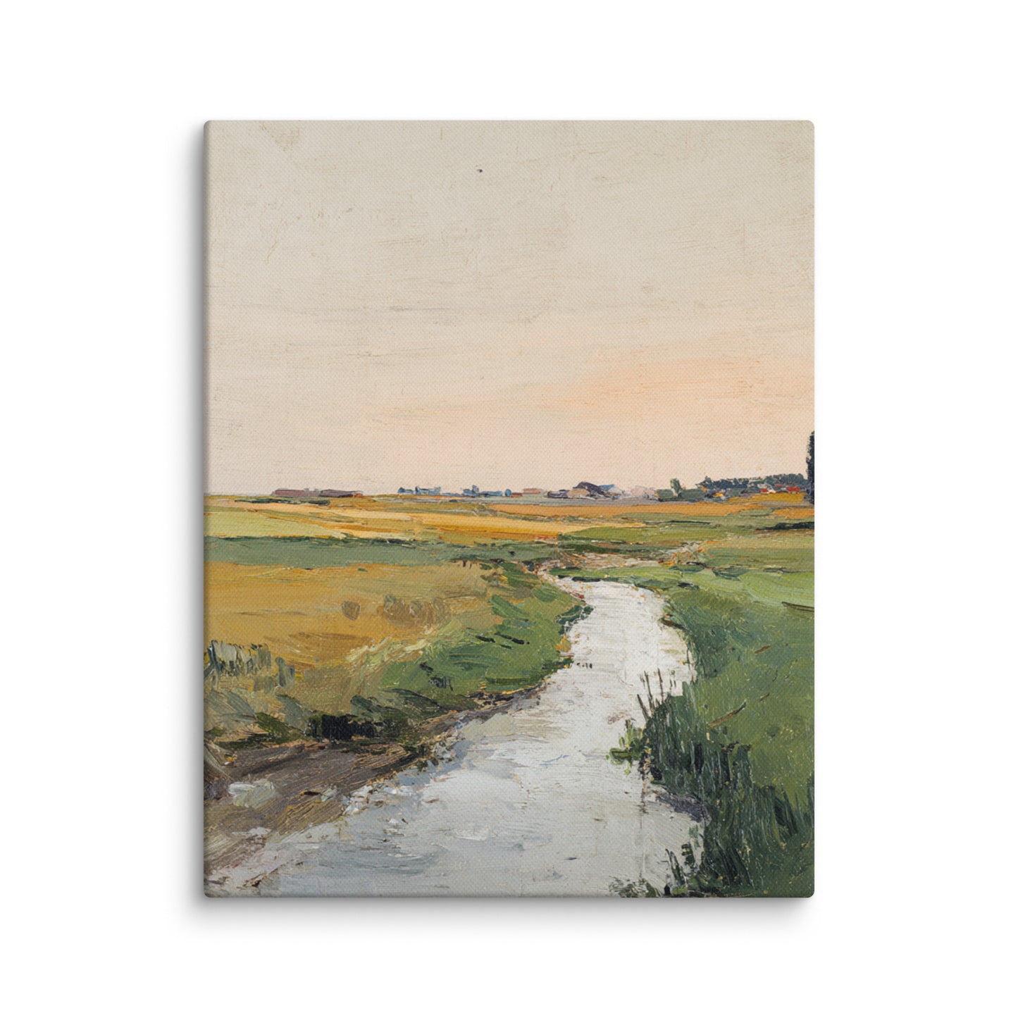 Countryside Stream Landscape Print