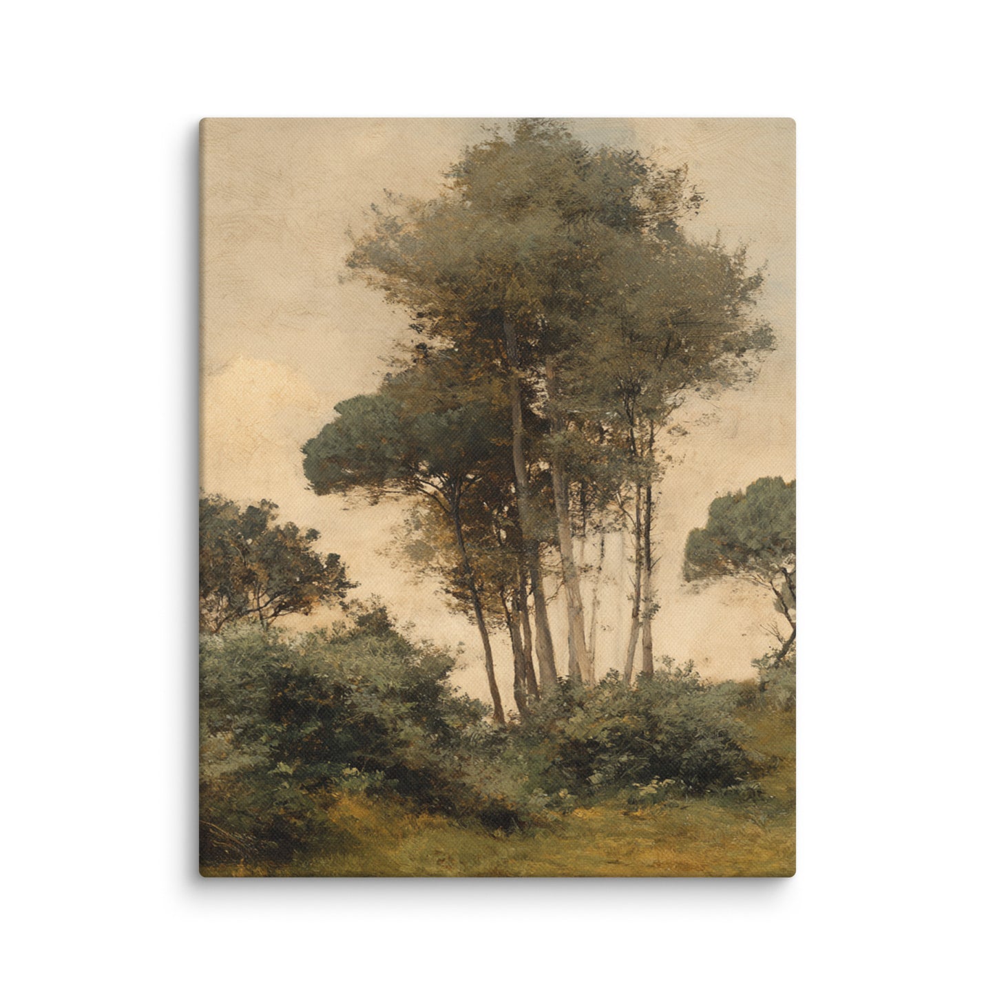 Countryside Tree Landscape Print – Quiet Grove