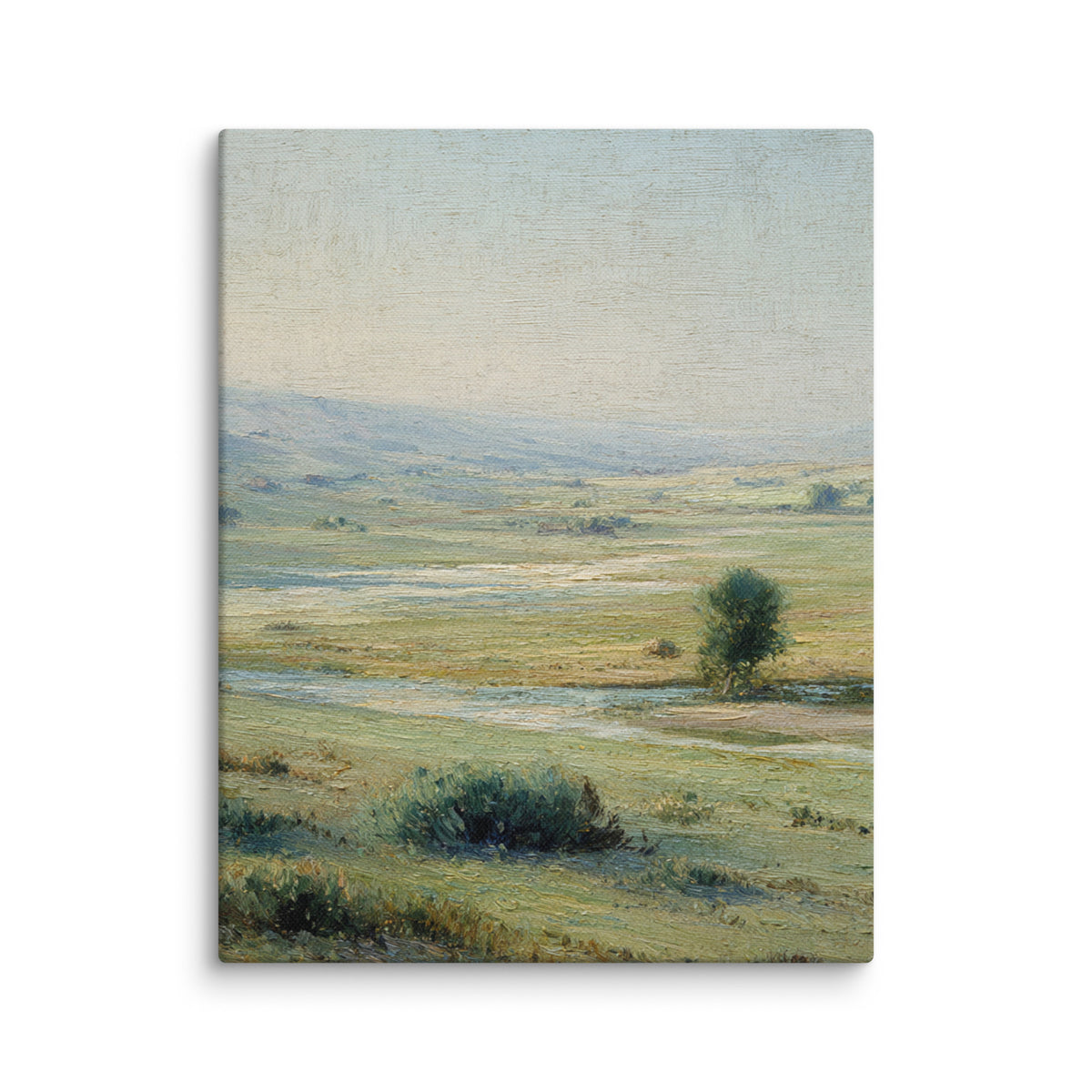 A Gentle Morning Across the Fields