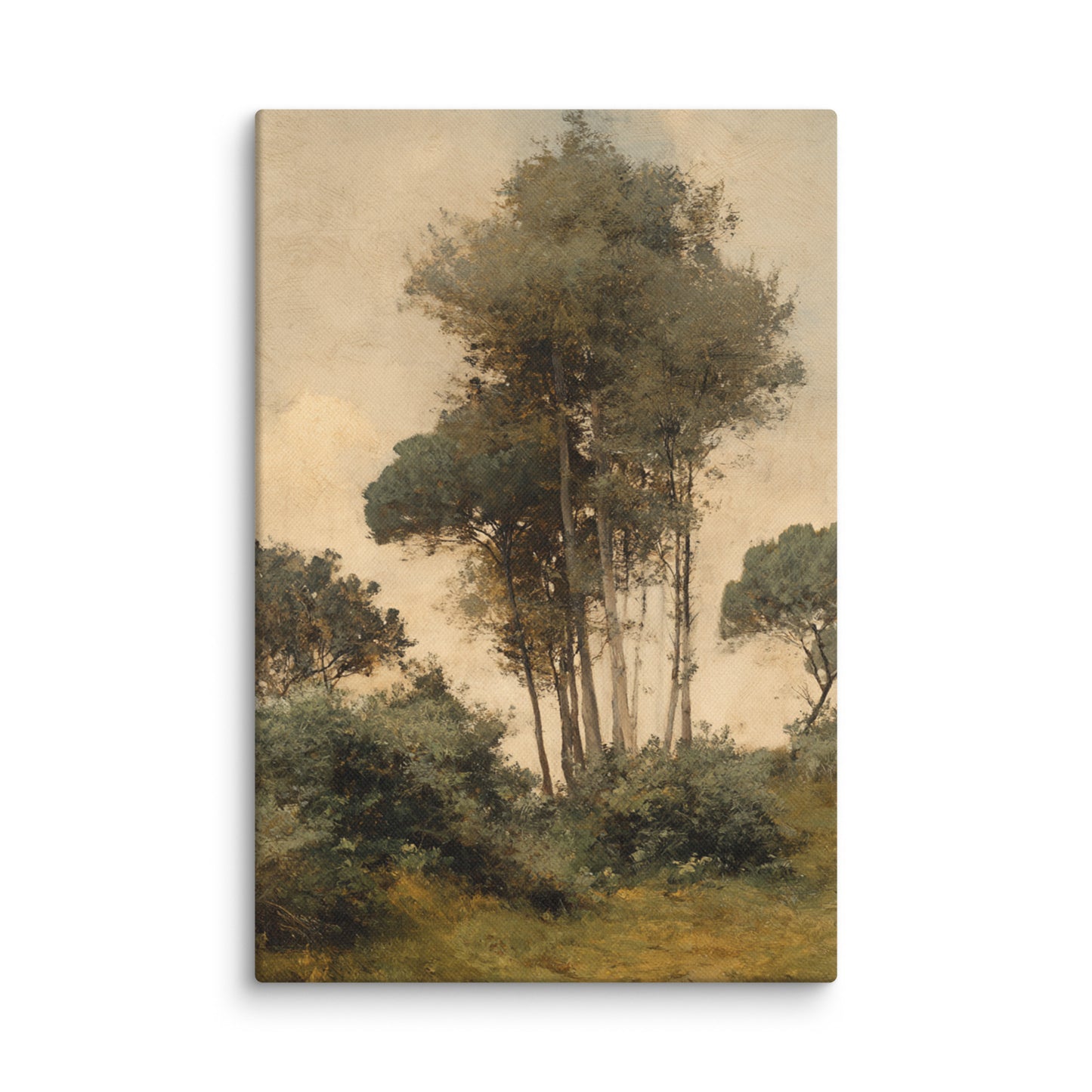 Countryside Tree Landscape Print – Quiet Grove