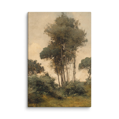 Countryside Tree Landscape Print – Quiet Grove