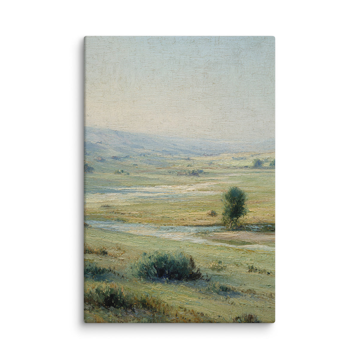 A Gentle Morning Across the Fields