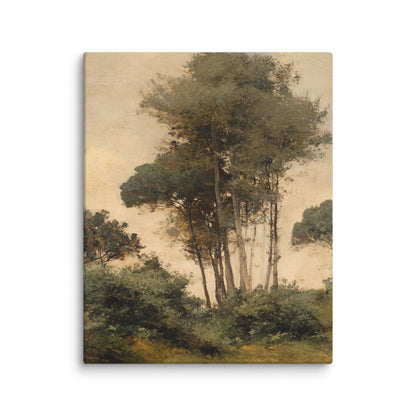 Countryside Tree Landscape Print – Quiet Grove