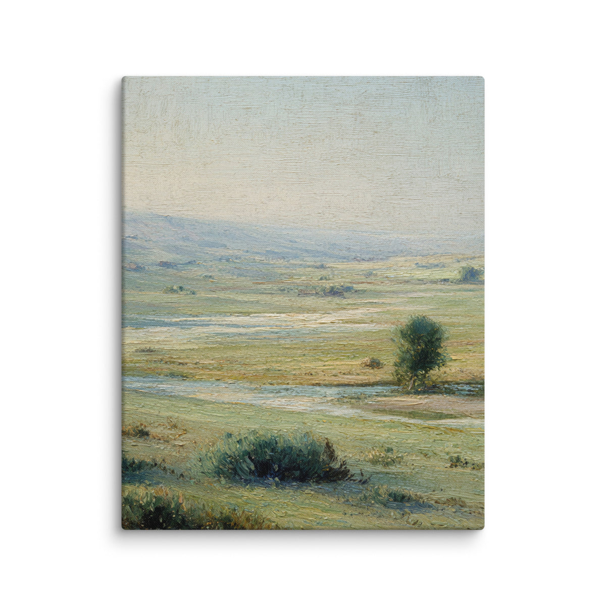 A Gentle Morning Across the Fields
