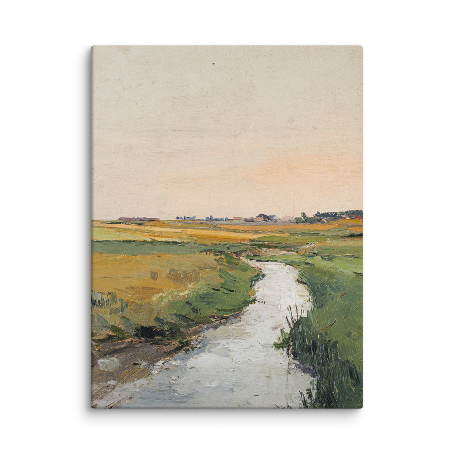 Countryside Stream Landscape Print