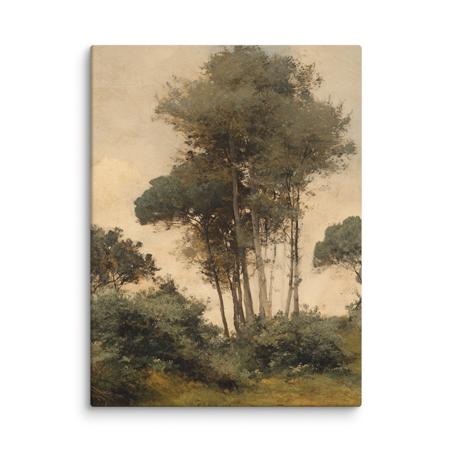 Countryside Tree Landscape Print – Quiet Grove