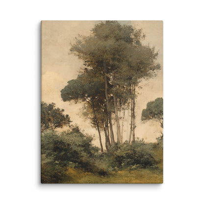 Countryside Tree Landscape Print – Quiet Grove