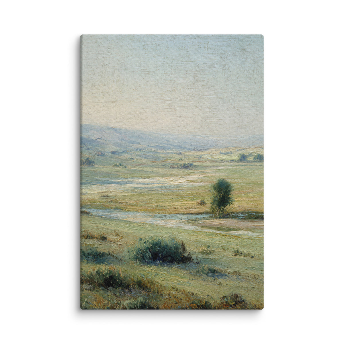 A Gentle Morning Across the Fields