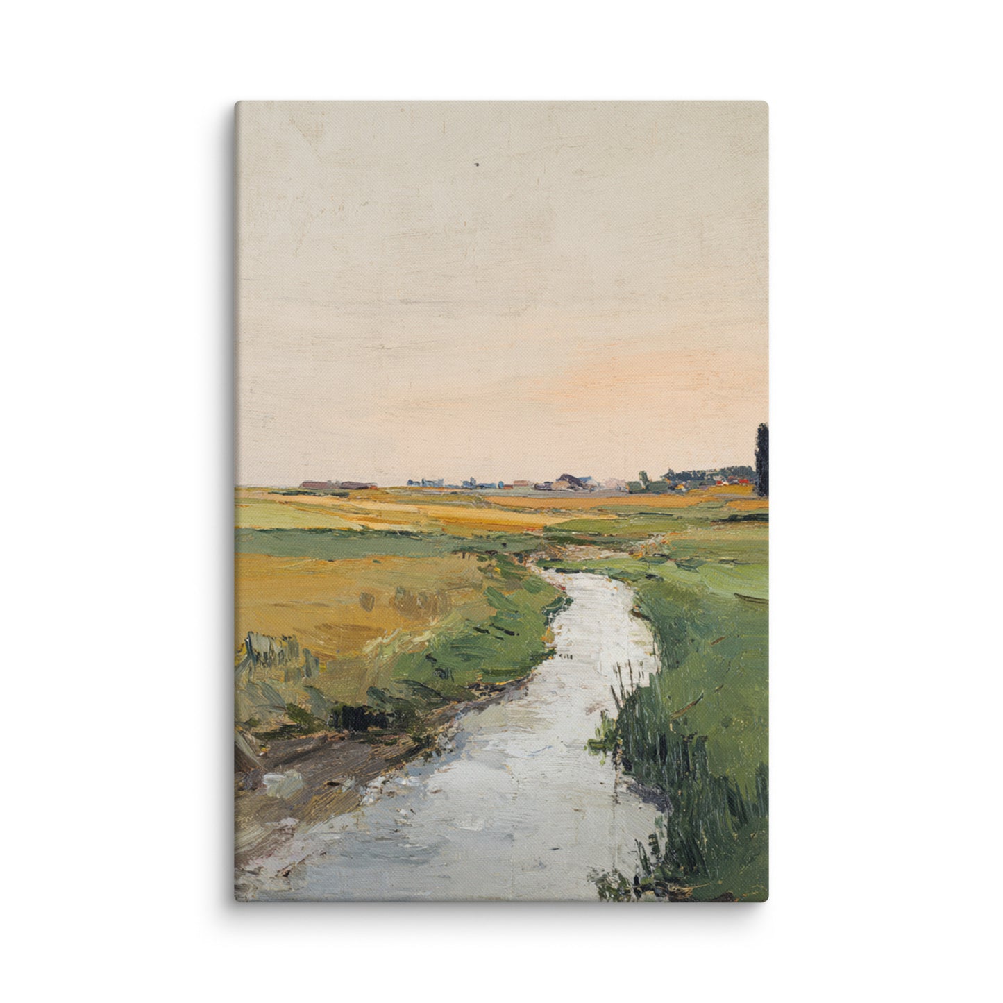 Countryside Stream Landscape Print