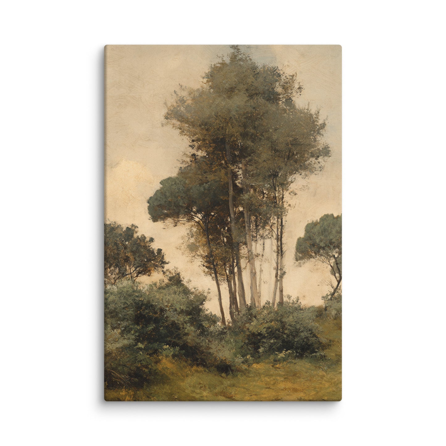 Countryside Tree Landscape Print – Quiet Grove
