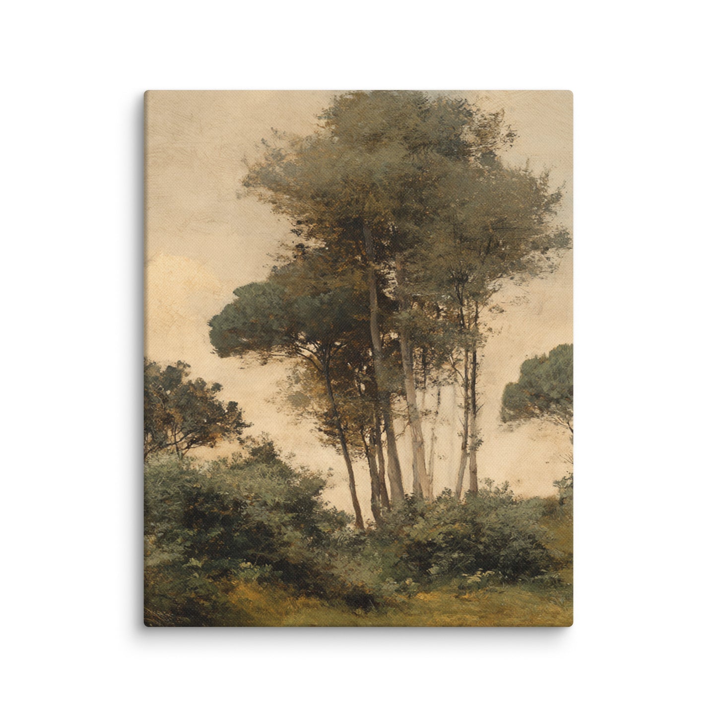 Countryside Tree Landscape Print – Quiet Grove