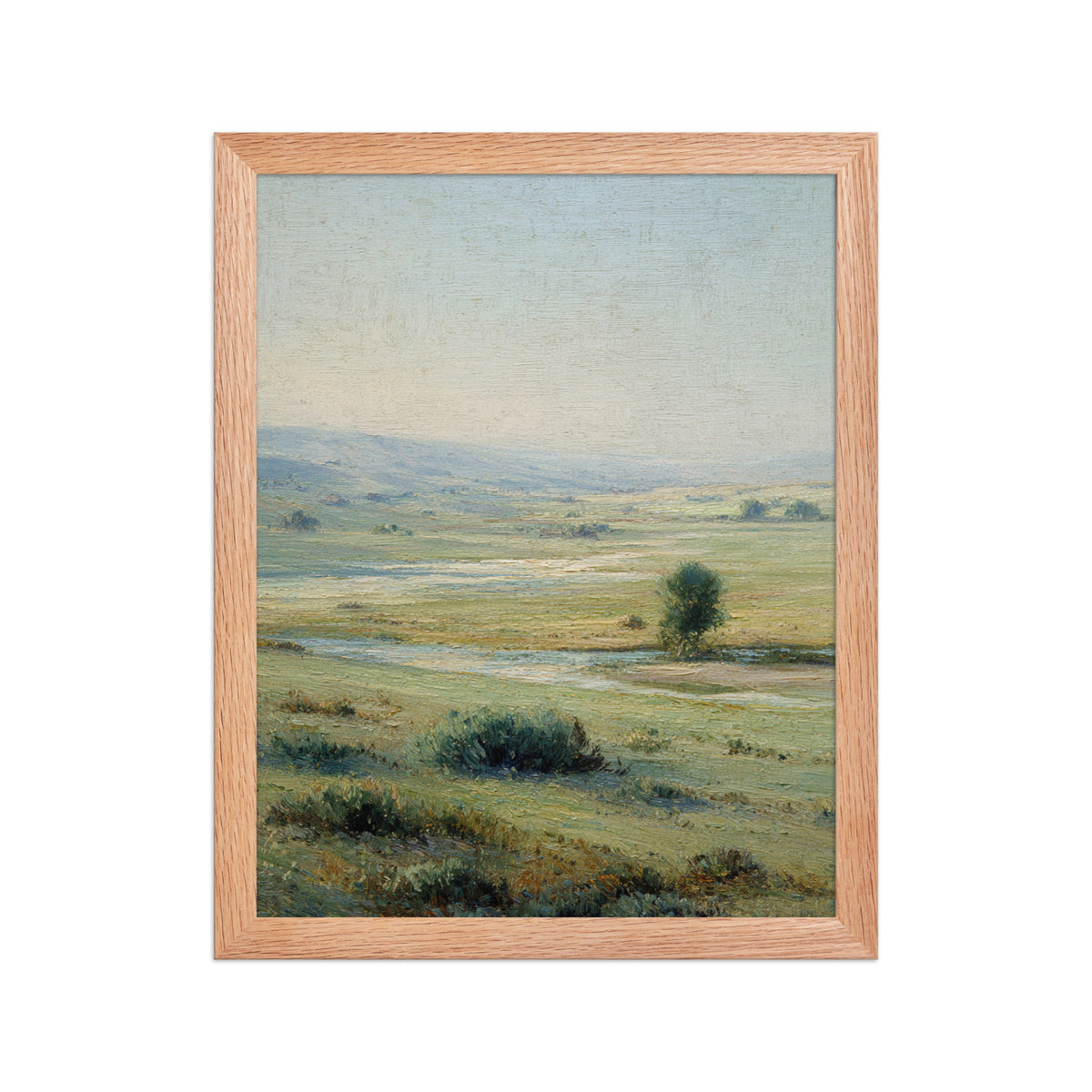 A Gentle Morning Across the Fields