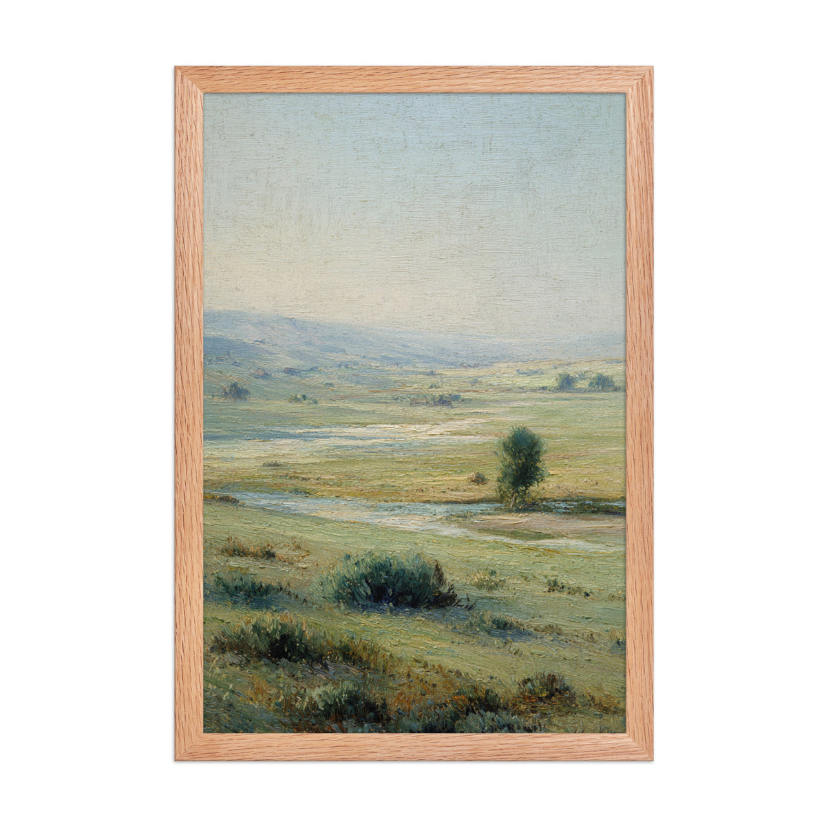 A Gentle Morning Across the Fields