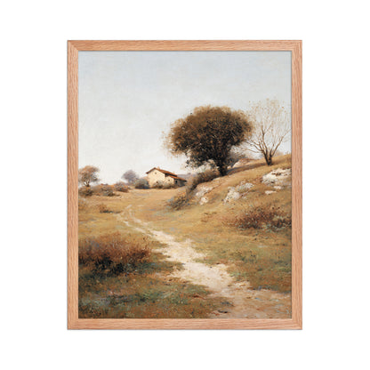 Countryside Path – Vintage Landscape Print