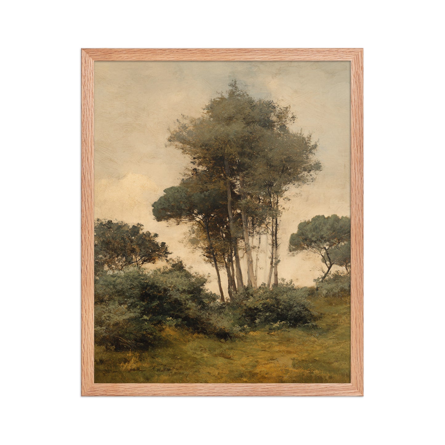Countryside Tree Landscape Print – Quiet Grove
