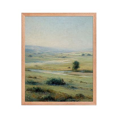 A Gentle Morning Across the Fields