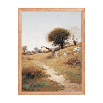 Countryside Path – Vintage Landscape Print