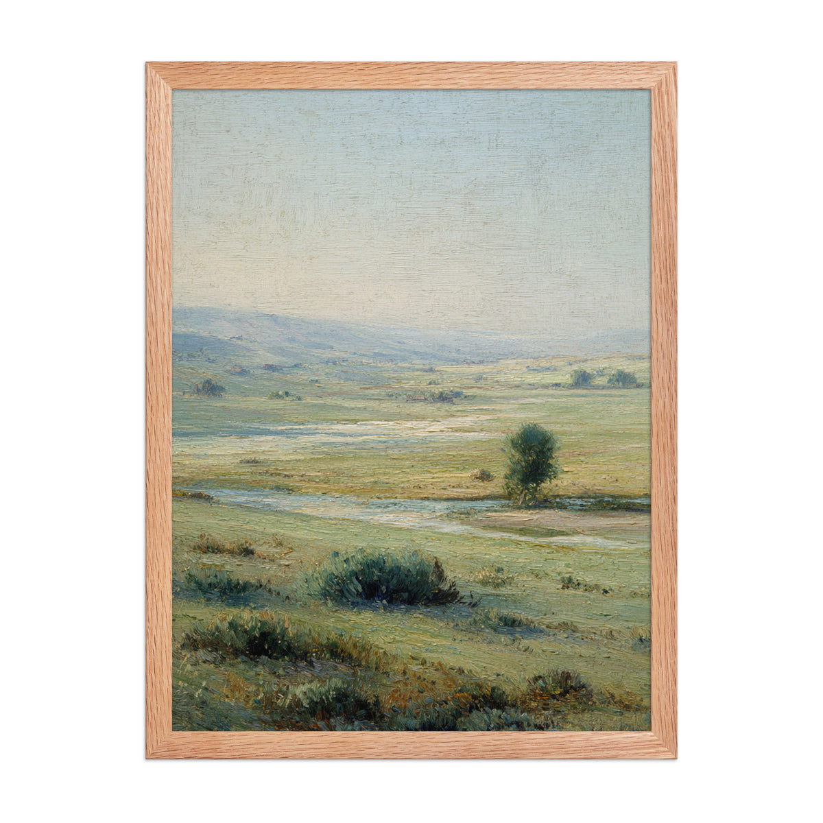 A Gentle Morning Across the Fields
