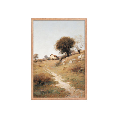 Countryside Path – Vintage Landscape Print